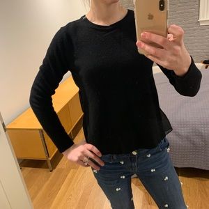 Club Monaco black woolen sweater